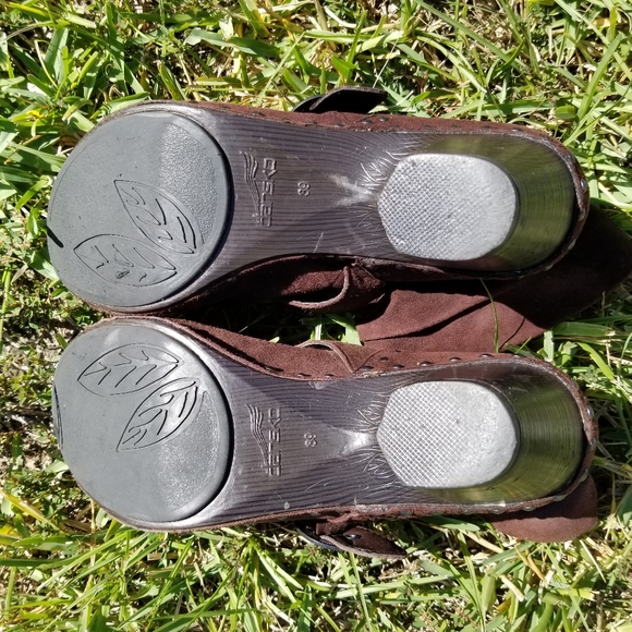 Dansko Nikita Brown Leather upper Slouch Ankle Boots EU size 39 - Picture 9 of 16